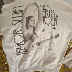 Taylor swift The Eras Tour sweatshirt size large